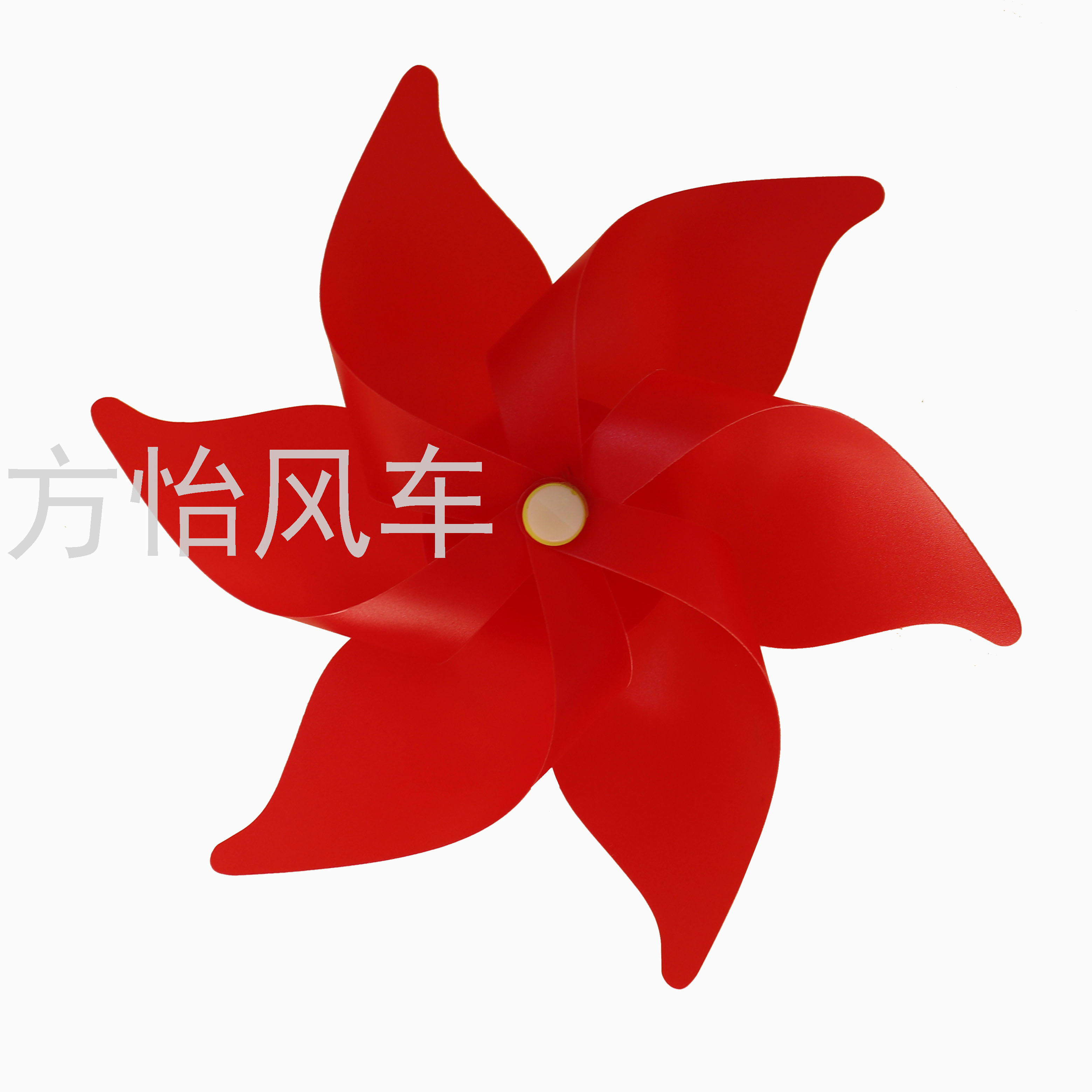 21cm Advertising Building Farm Wedding Celebration Decoration Six-Leaf Solid Color Windmill Garden Outdoor Waterproof Children