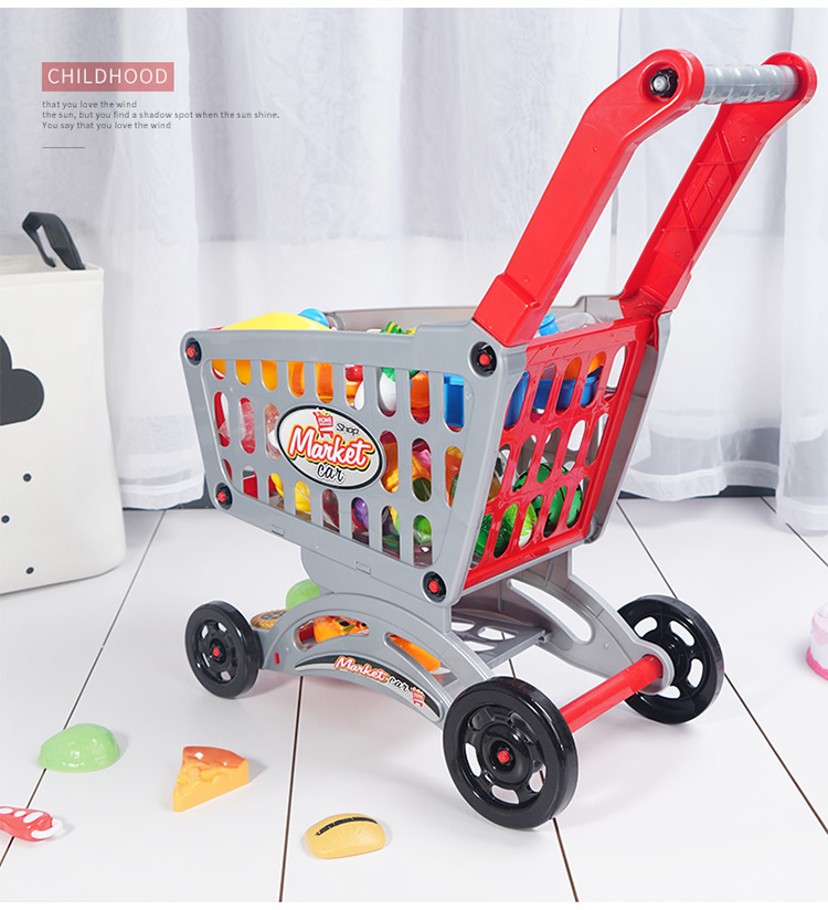 Shopping Cart Toy Children Trolley Baby Simulation Supermarket Trolley Children Play House Kitchen Cashier Shopping Cart Toy Children Trolley Baby Simulation Supermarket Trolley Children Play House Kitchen Cashier