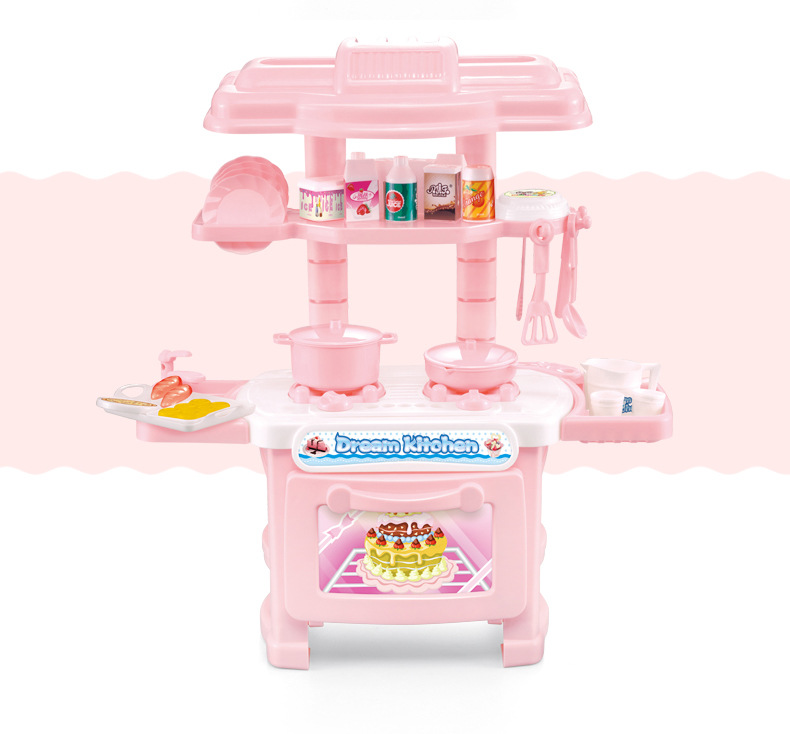 Cross-Border Hot Sale Children Play House Toy Girl Simulation Tableware Mini Kitchen Toy Set Stall Wholesale Cross-Border Hot Sale Children Play House Toy Girl Simulation Tableware Mini Kitchen Toy Set Stall Wholesale
