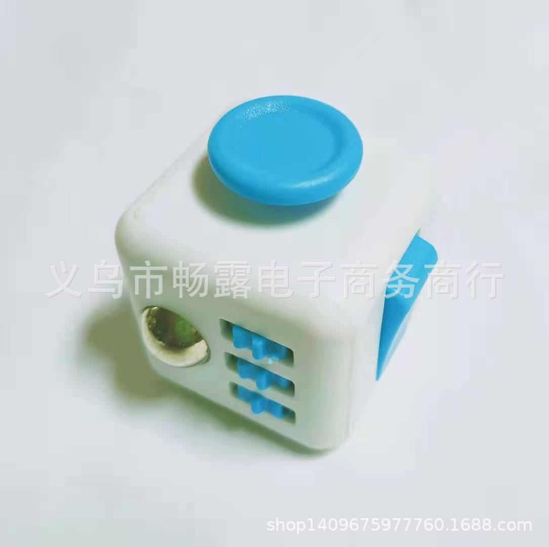 Six-Sided Decompression Sieve Rubik's Cube Camouflage Fidget Cube Set Puzzle Magic Cube Toys in Stock One Piece Dropshipping