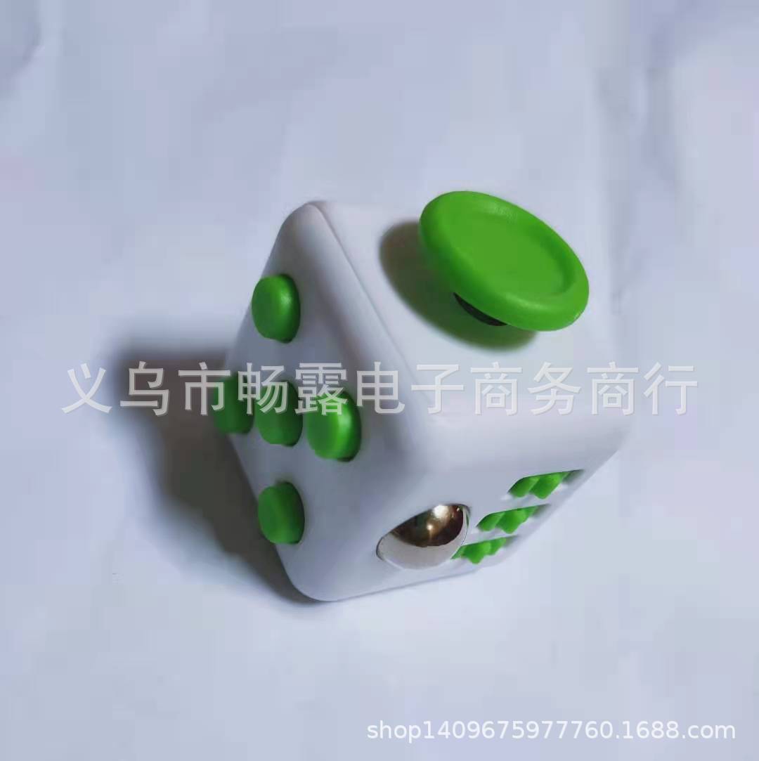 Six-Sided Decompression Sieve Rubik's Cube Camouflage Fidget Cube Set Puzzle Magic Cube Toys in Stock One Piece Dropshipping