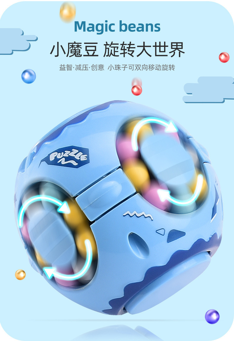 New Creative Rotational Hand Spinner Hamburger Rubik's Cube Toy Children's Intelligence Development Nostalgic Puzzle Magic Bean Wholesale New Creative Rotational Hand Spinner Hamburger Rubik's Cube Toy Children's Intelligence Development Nostalgic Puzzle Magic Bean Wholesale