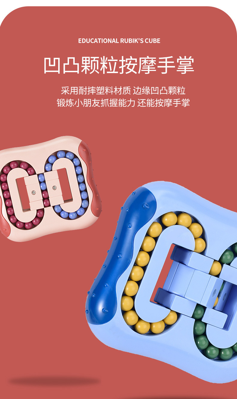 New Creative Rotational Hand Spinner Hamburger Rubik's Cube Toy Children's Intelligence Development Nostalgic Puzzle Magic Bean Wholesale New Creative Rotational Hand Spinner Hamburger Rubik's Cube Toy Children's Intelligence Development Nostalgic Puzzle Magic Bean Wholesale