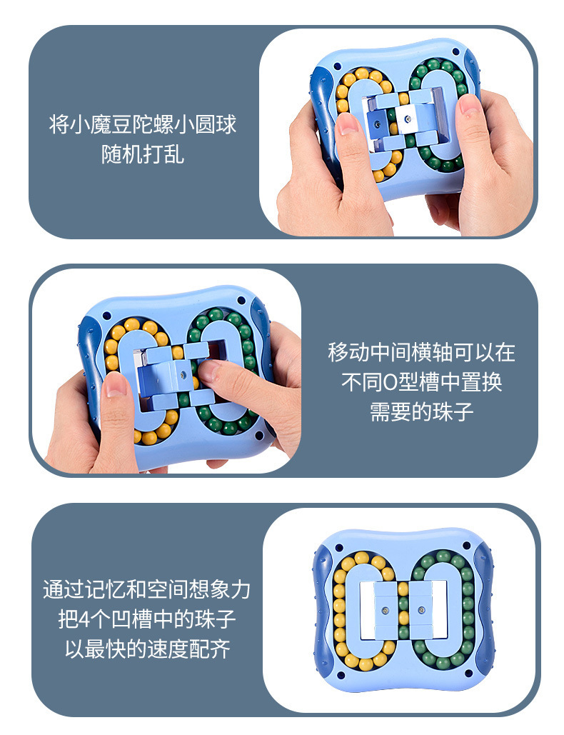New Creative Rotational Hand Spinner Hamburger Rubik's Cube Toy Children's Intelligence Development Nostalgic Puzzle Magic Bean Wholesale New Creative Rotational Hand Spinner Hamburger Rubik's Cube Toy Children's Intelligence Development Nostalgic Puzzle Magic Bean Wholesale