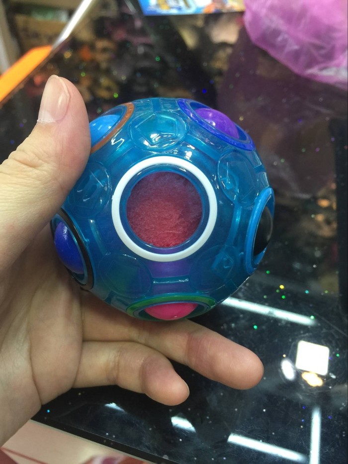 New luminous magic rainbow ball cube children's educational toys New luminous magic rainbow ball cube children's educational toys