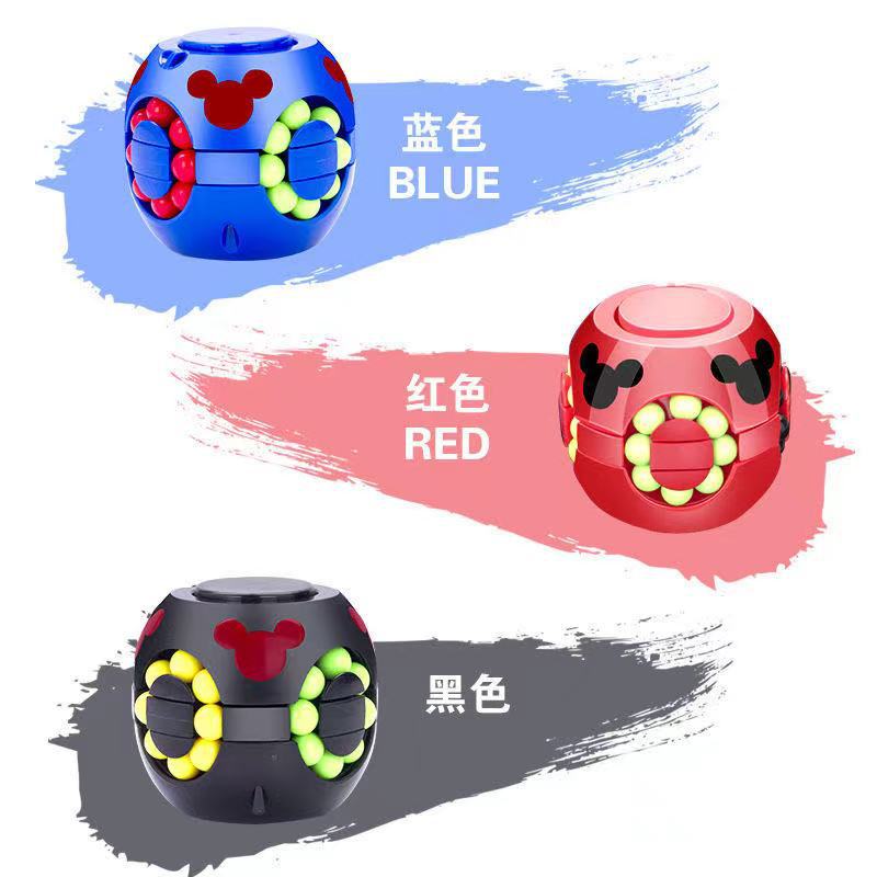 Popular Hamburger Rubik&#039;s Cube Wholesale Adult and Children Puzzle Brain Development Hand Spinner Magic Bean Stall Gift