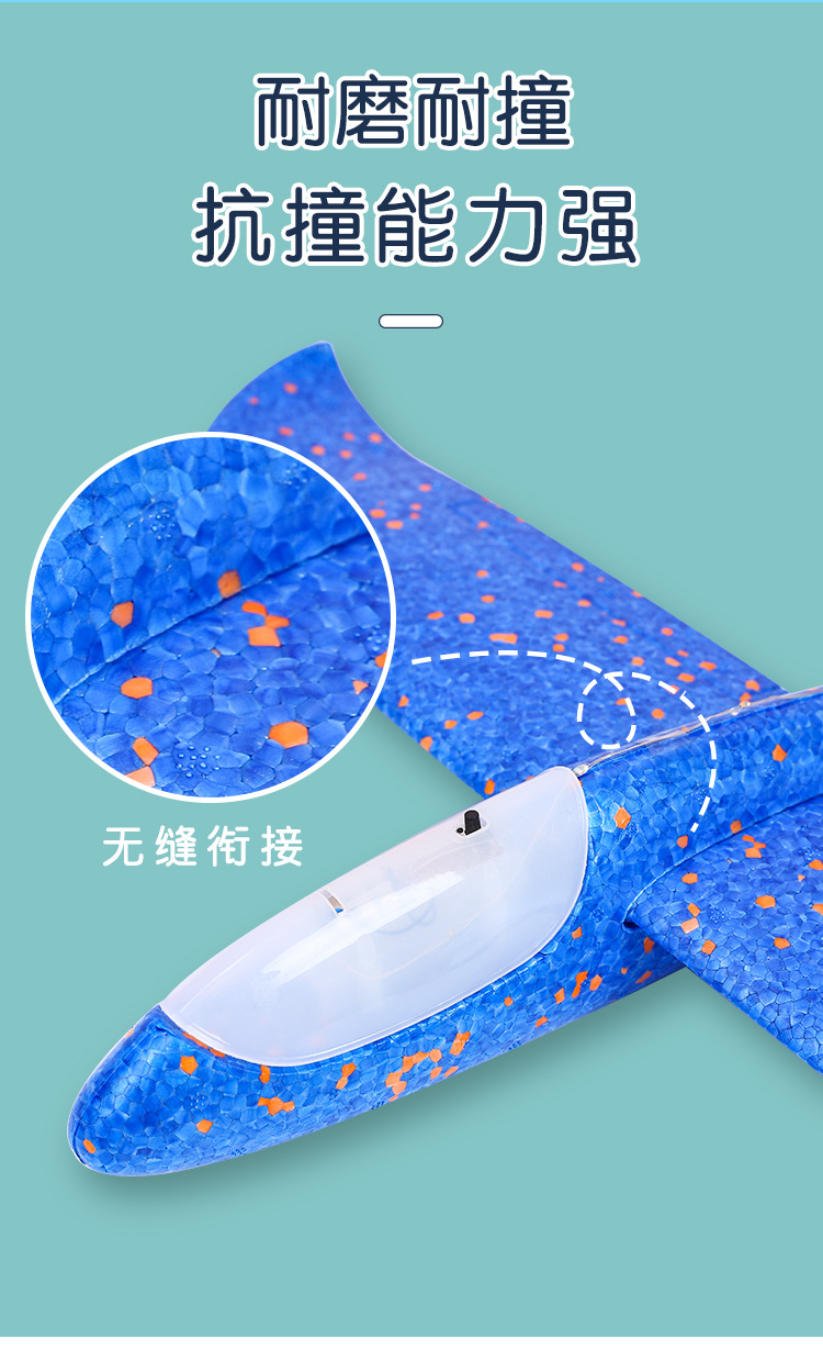 New Hand Throw Plane Foam Glider EPP Foam Swing Aircraft Children Airplane Model Toy Wholesale