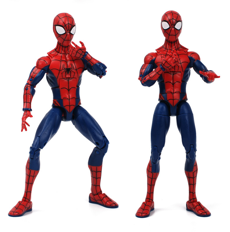 Zhongdong Chaofan Spider-Man Spider Man Model Toy Doll 7-Inch Super Cute Cartoon Hand-Made Bracket Version Boxed Zhongdong Chaofan Spider-Man Spider Man Model Toy Doll 7-Inch Super Cute Cartoon Hand-Made Bracket Version Boxed