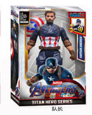 Avengers 4 12-Inch Hand-Made Model Toy Acoustic Version Hulk Iron Man Spider-Man