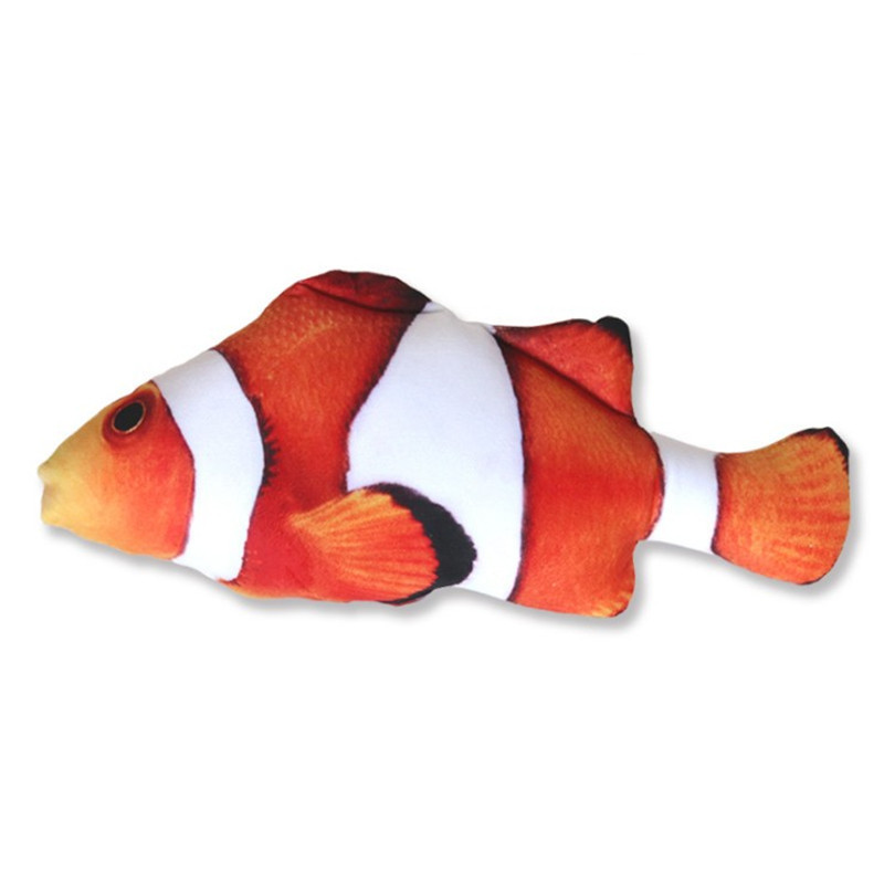 Kafka 's new electric fish simulation plush toy the children' s toy cats and pets sold well