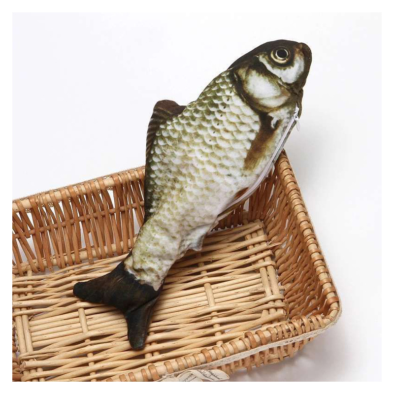 Funny Cat Pet Net Red Electric Fish Simulated Fish TikTok Same Simulation Electric Fish Jumping Fish Toy Children Funny Cat
