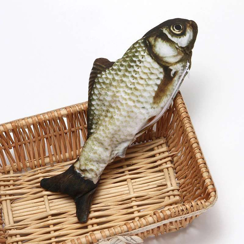 Funny Cat Pet Net Red Electric Fish Simulated Fish TikTok Same Simulation Electric Fish Jumping Fish Toy Children Funny Cat