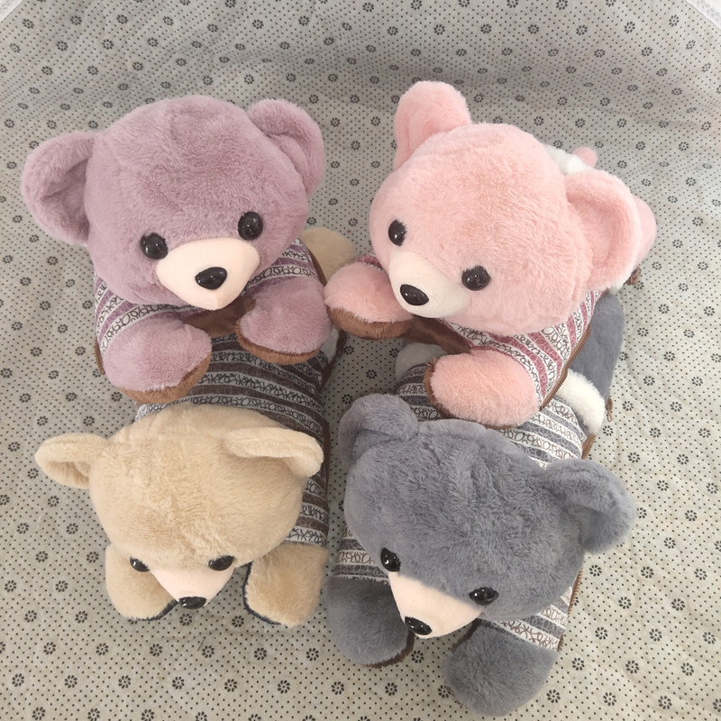 New Charging Hot Water Bag Cartoon Plush Toy Hand Warmer with Zipper Removable Electric Warming Wholesale