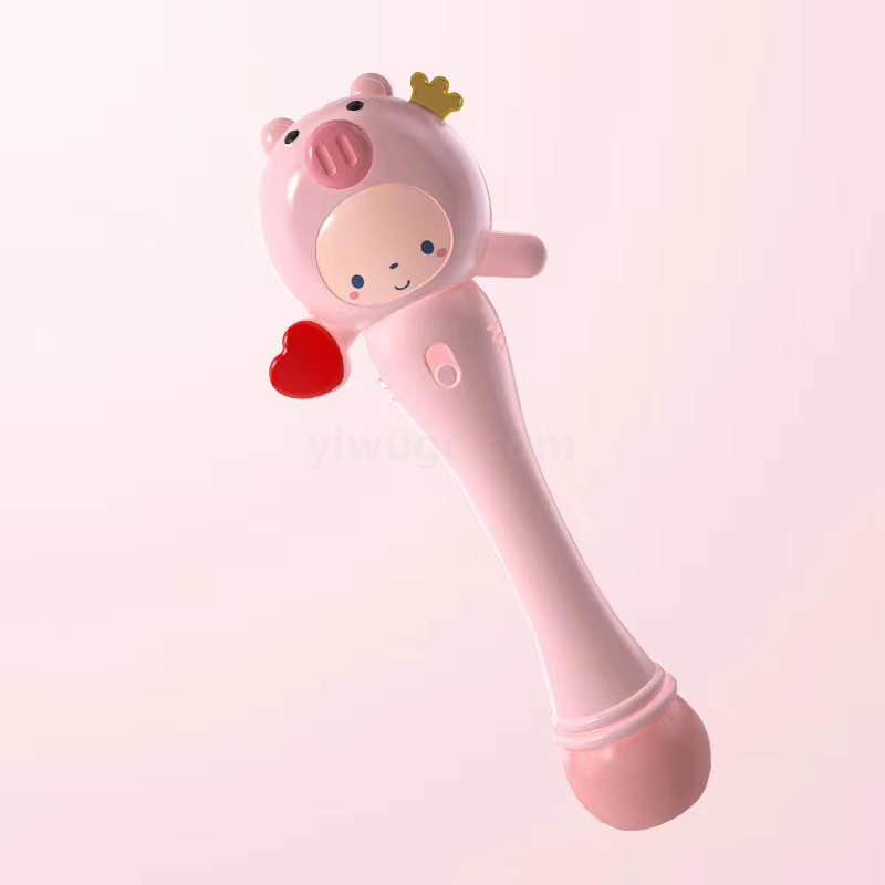 Authorized crown monkey bubble stick music electric children&#039;s toy 61 gift bubble machine