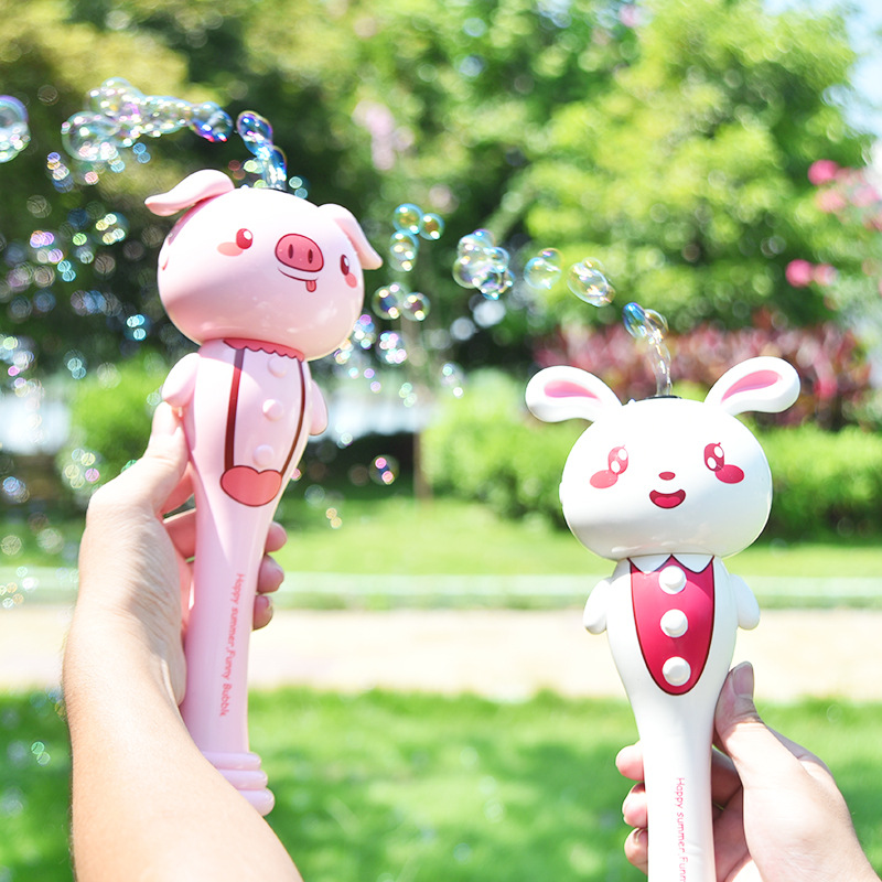 Full automatic light music electric mercifully stick is blowing mercifully fairy toy