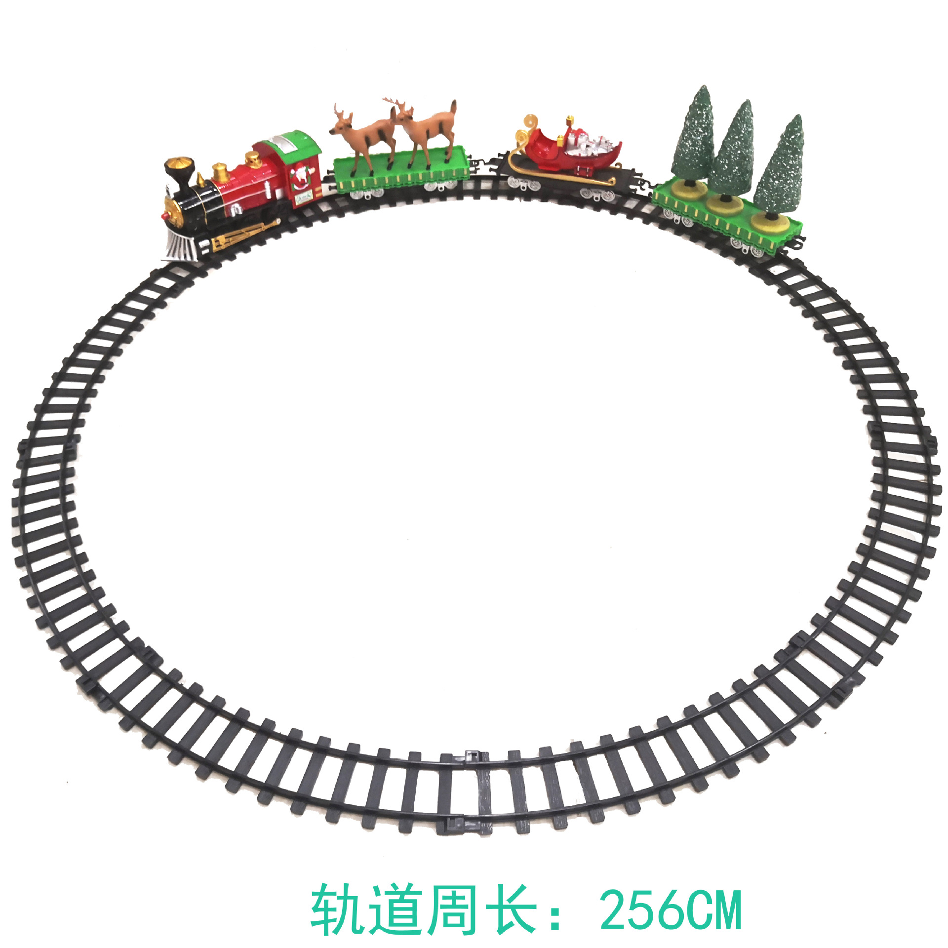 Cross-Border Supply Boy Toy Car Electric Track Train Toy Christmas Train Children Electric Amazon New