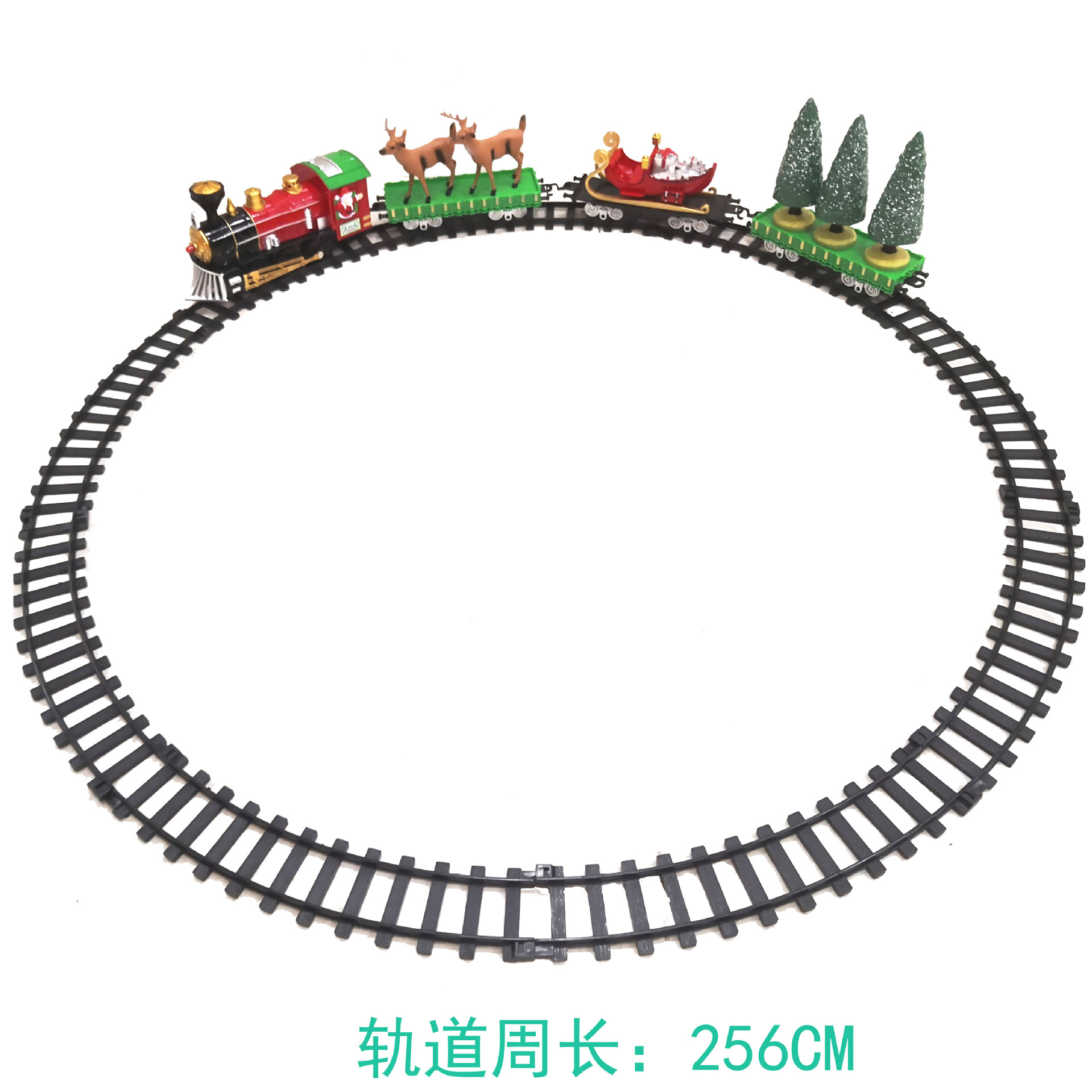 Cross-Border Supply Boy Toy Car Electric Track Train Toy Christmas Train Children Electric Amazon New