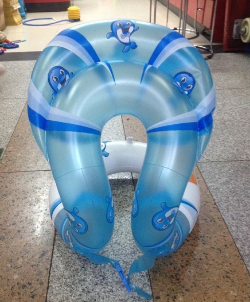 Happy children&#039;s inflatable toys medium top swim suit swim swimming AIDS