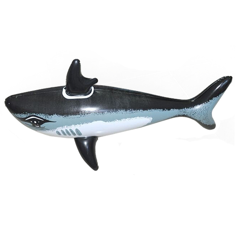 Spot Supply Inflatable Shark Toy Thickened PVC Children&#039;s Inflatable Toys Water Shark Toys