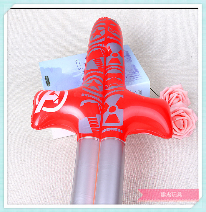 PVC inflatable toy sword inflatable toys for children swimming water supplies playground toys