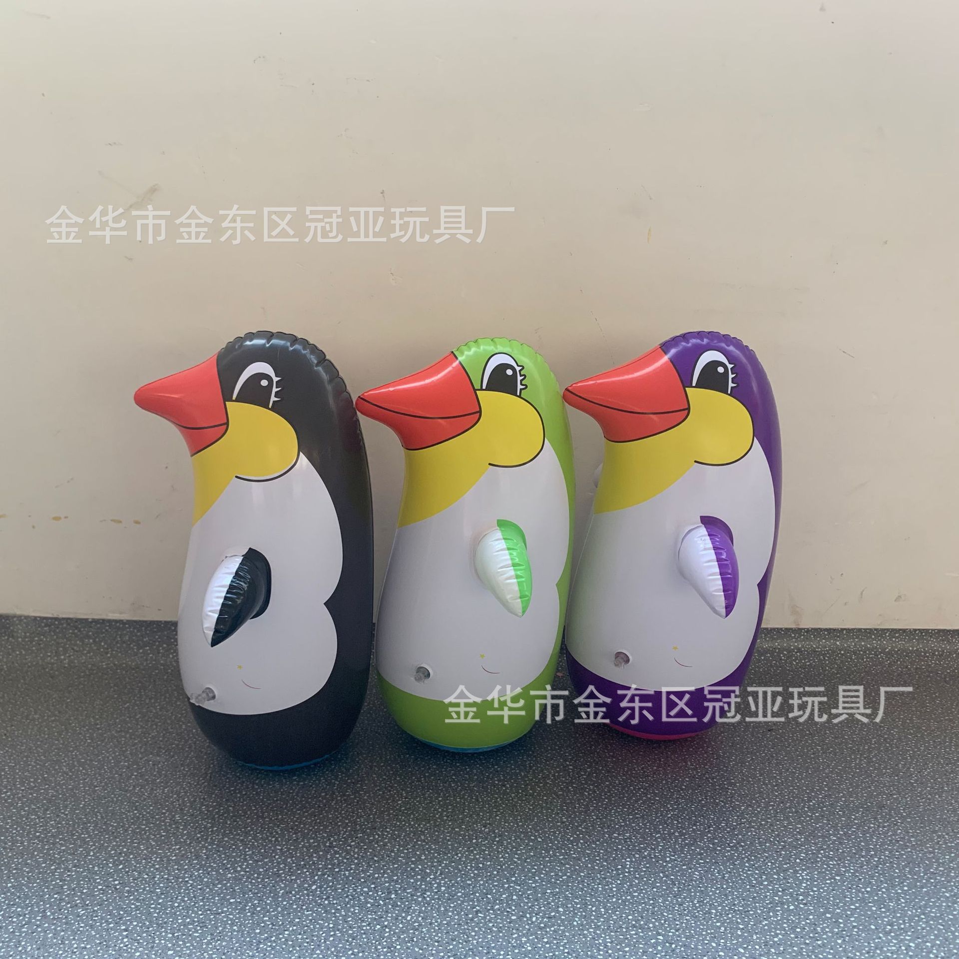 Spot 70 Inflatable Tumbler Children&#039;s Inflatable Toys Colorful Inflatable Penguins Tumbler Gift Stall