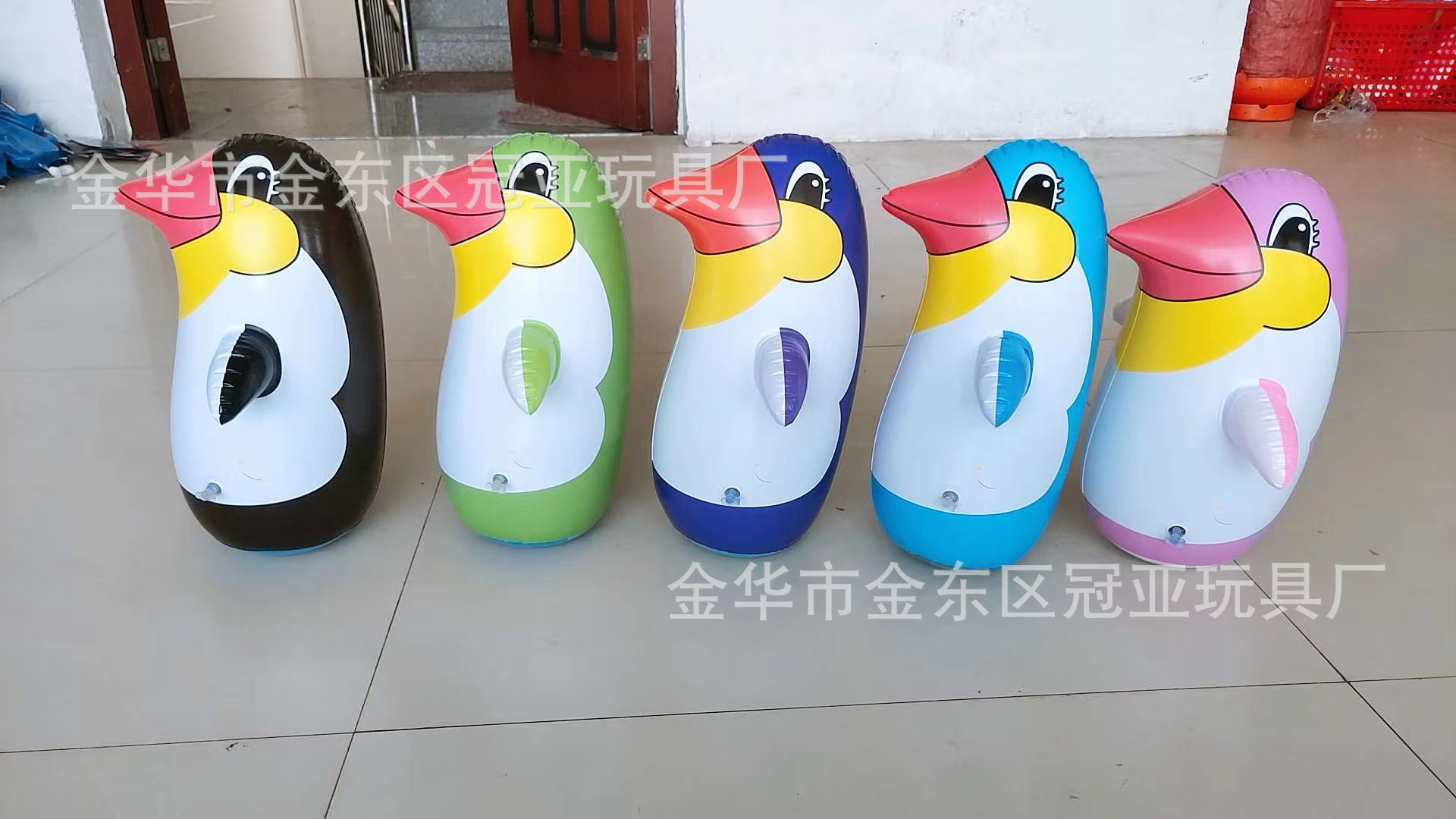 Spot 70 Inflatable Tumbler Children's Inflatable Toys Colorful Inflatable Penguins Tumbler Gift Stall Spot 70 Inflatable Tumbler Children's Inflatable Toys Colorful Inflatable Penguins Tumbler Gift Stall
