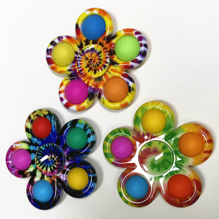 Deratization Pioneer Printed Five-Leaf Gyro Fingertip Gyro Bubble Music Finger Rotating Stress Relief Toy Deratization Pioneer Printed Five-Leaf Gyro Fingertip Gyro Bubble Music Finger Rotating Stress Relief Toy