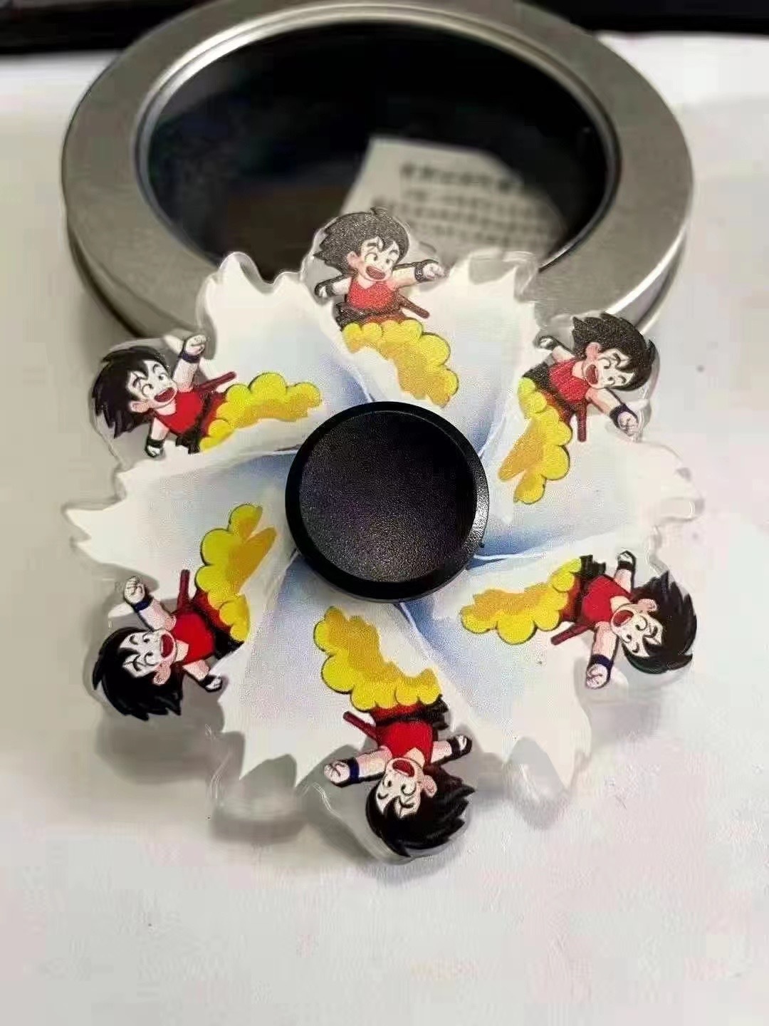3D Phantom Gyro TikTok Same Fingertip Gyro Rotating Dynamic Hand Spinner Cross-Border