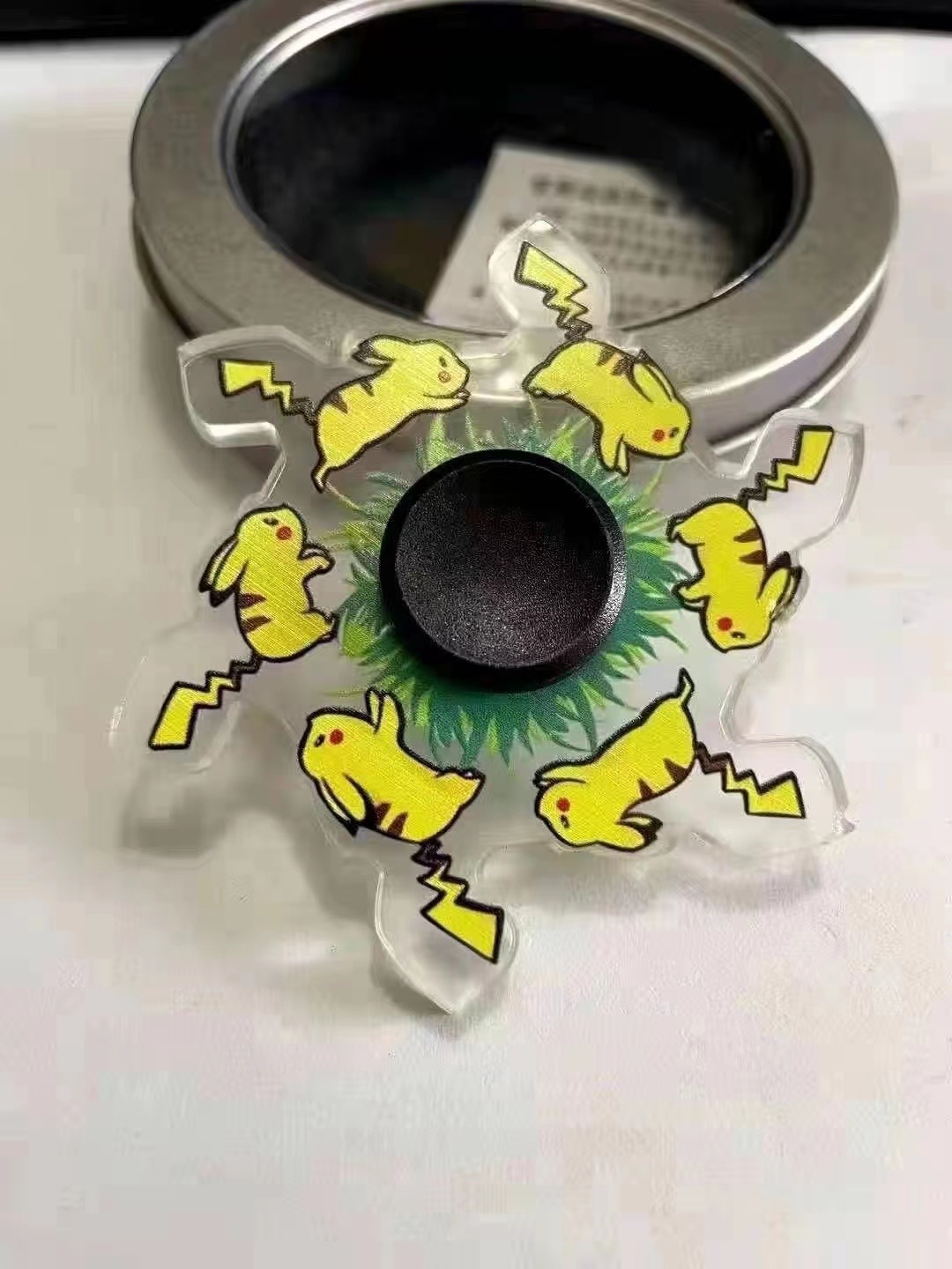3D Phantom Gyro TikTok Same Fingertip Gyro Rotating Dynamic Hand Spinner Cross-Border