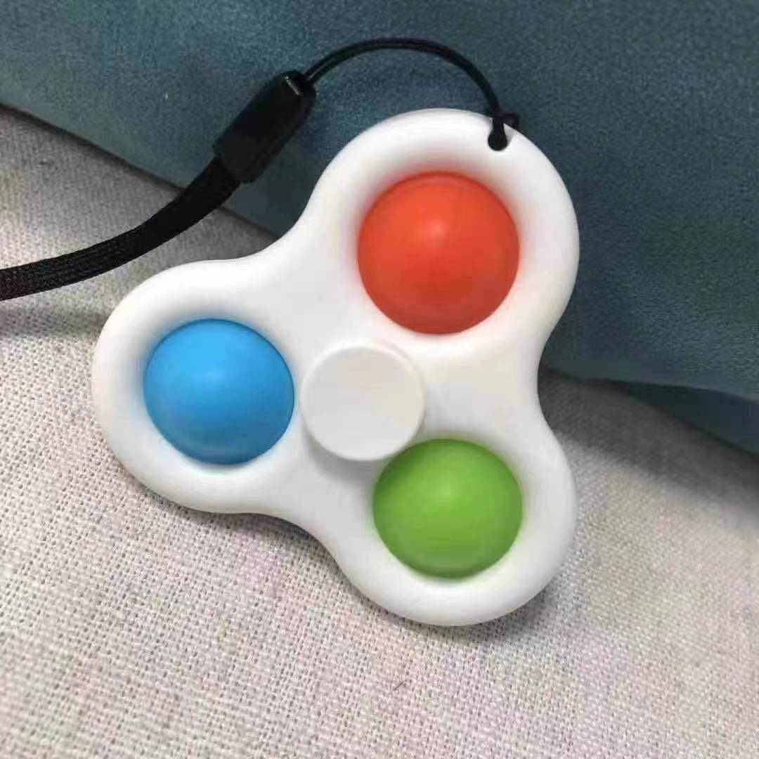 Cross-Border Hot Bubble Music Fingertip Gyro Press Finger Pressure Reduction Toy Keychain Rat Killer Pioneer Vent Artifact Cross-Border Hot Bubble Music Fingertip Gyro Press Finger Pressure Reduction Toy Keychain Rat Killer Pioneer Vent Artifact