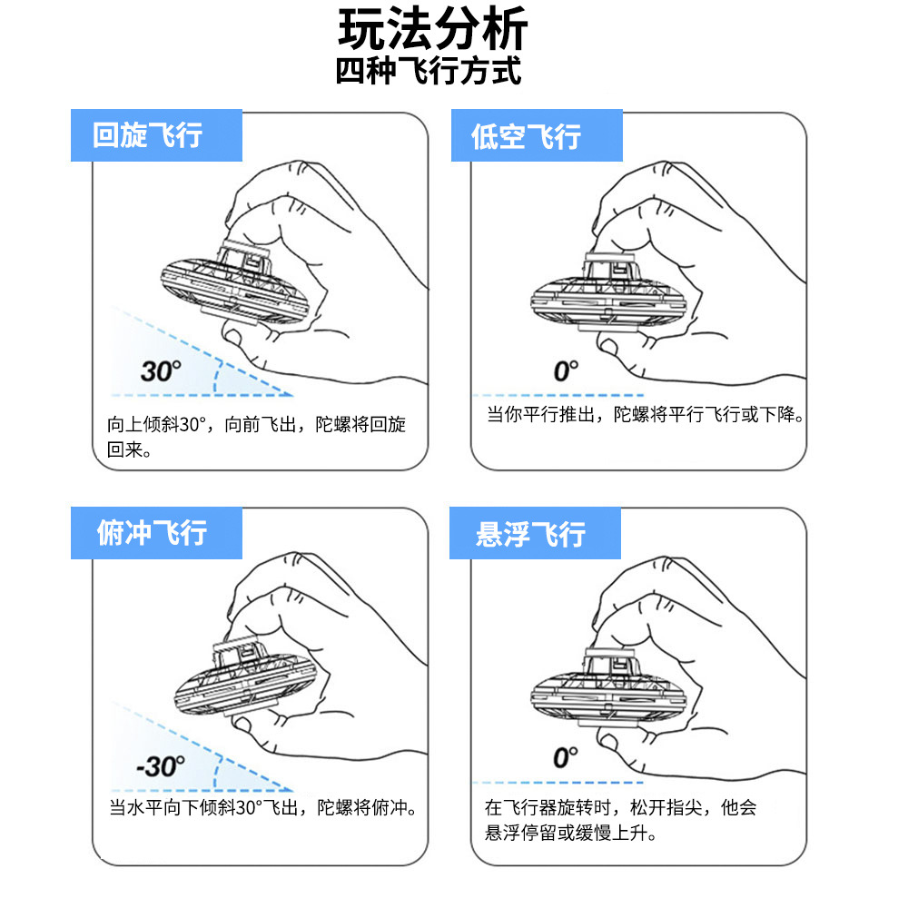 Fingertip Gyro Swing Flying Instrument Small Flight Toy Induction Vehicle Toy Flynova Fingertip Gyro Swing Flying Instrument Small Flight Toy Induction Vehicle Toy Flynova