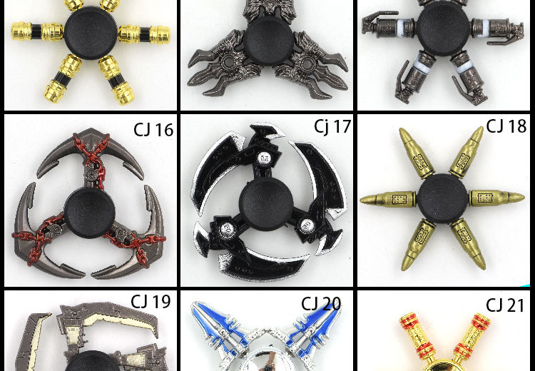 New King Weapon Chicken-Eating Fingertip Gyro Glory Fortnite Hand Spinner Surrounding the Game Pressure Reduction Toy