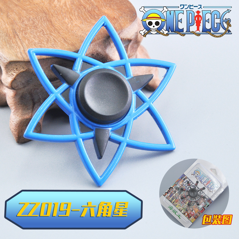 Assassin's Peripheral Fingertip Gyro Wu Liuqi Magic Knife Thousand Blade Children's Alloy Toys King Hand Spinner