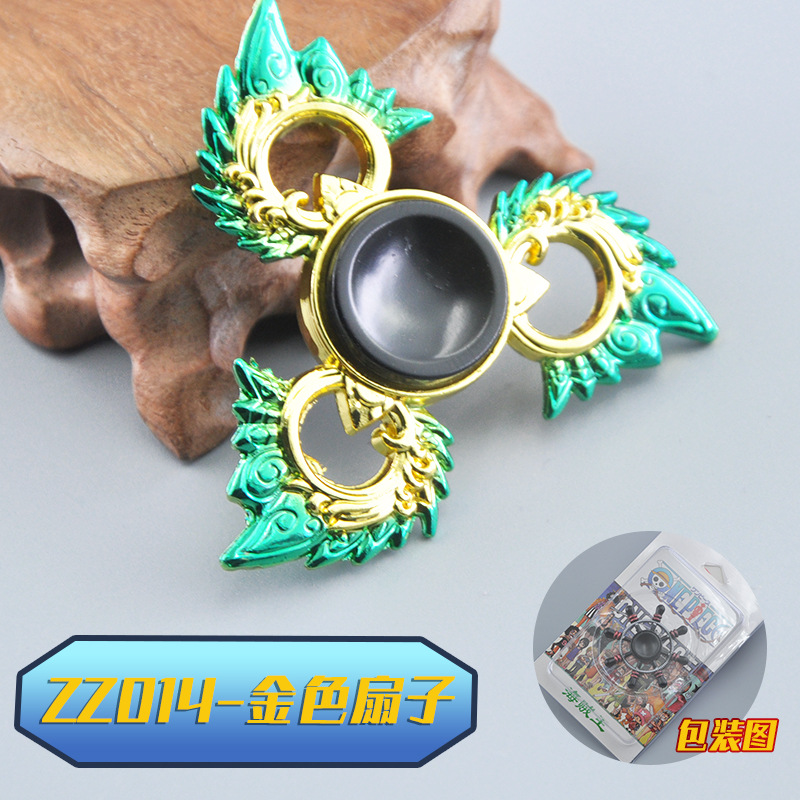 Assassin's Peripheral Fingertip Gyro Wu Liuqi Magic Knife Thousand Blade Children's Alloy Toys King Hand Spinner