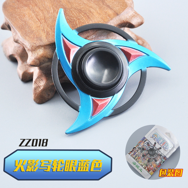 Assassin's Peripheral Fingertip Gyro Wu Liuqi Magic Knife Thousand Blade Children's Alloy Toys King Hand Spinner