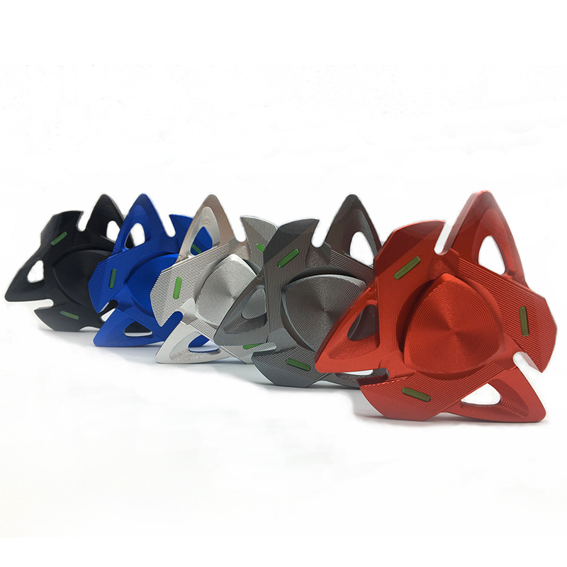 Ckfz Fingertip Gyro EDC Hand Spinner White Shark Adult Pressure Reduction Luminous Children's Toy One Product Dropshipping Ckfz Fingertip Gyro EDC Hand Spinner White Shark Adult Pressure Reduction Luminous Children's Toy One Product Dropshipping