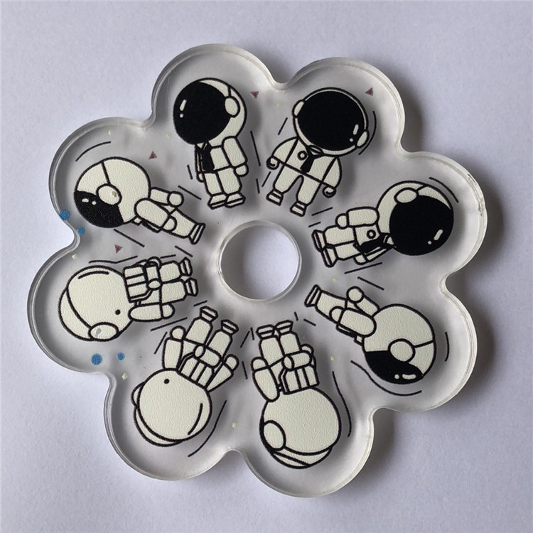 Manufacturers Supply TikTok's Same Fingertip Anime Gyro Acrylic Fingertip Gyro Hand Spinner Laser Cutting