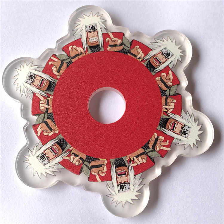 Manufacturers Supply TikTok's Same Fingertip Anime Gyro Acrylic Fingertip Gyro Hand Spinner Laser Cutting
