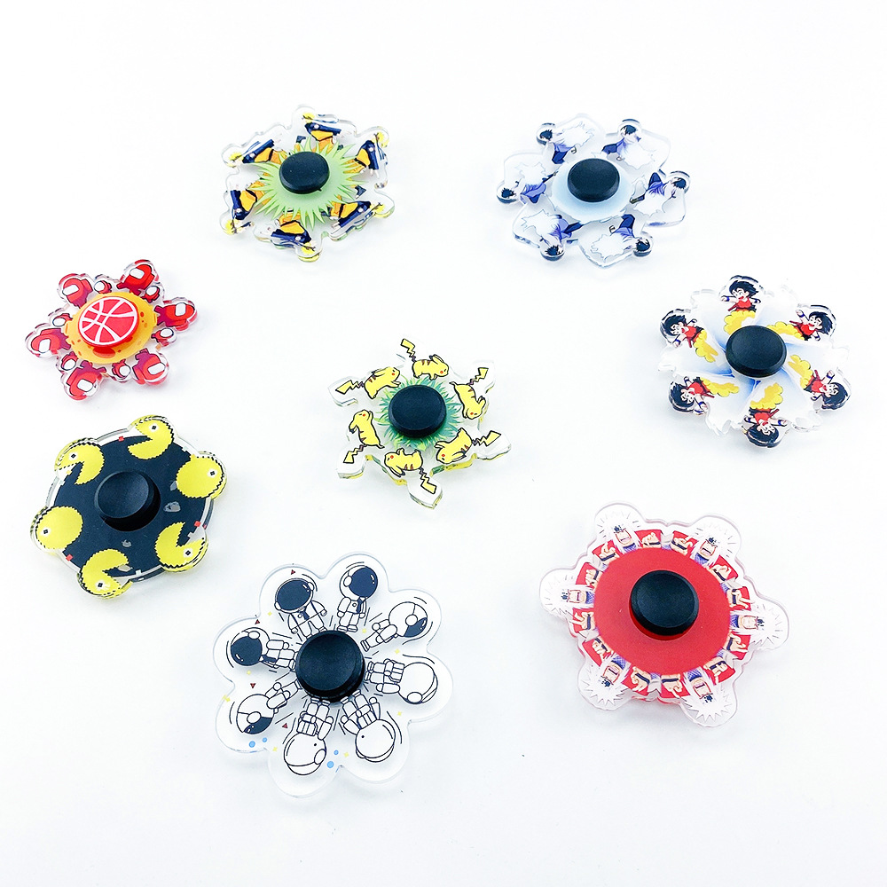 Tiktok's Same Spaceman Fingertip Gyro Naruto Sasuke Dynamic Gyro Hand Spinner Tiktok's Same Spaceman Fingertip Gyro Naruto Sasuke Dynamic Gyro Hand Spinner