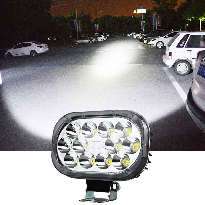 Headlight Motorcycle Modified Strong Light Hooligans Spotlight Car Engineering Vehicle Installed Super Bright Work Light
