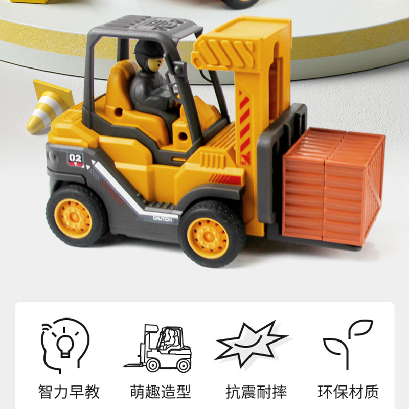 Internet Celebrity Children's Toy CarPush-Type Engineering Car Crane Model Shangchao Cross-Border Stall Hot Selling Toys