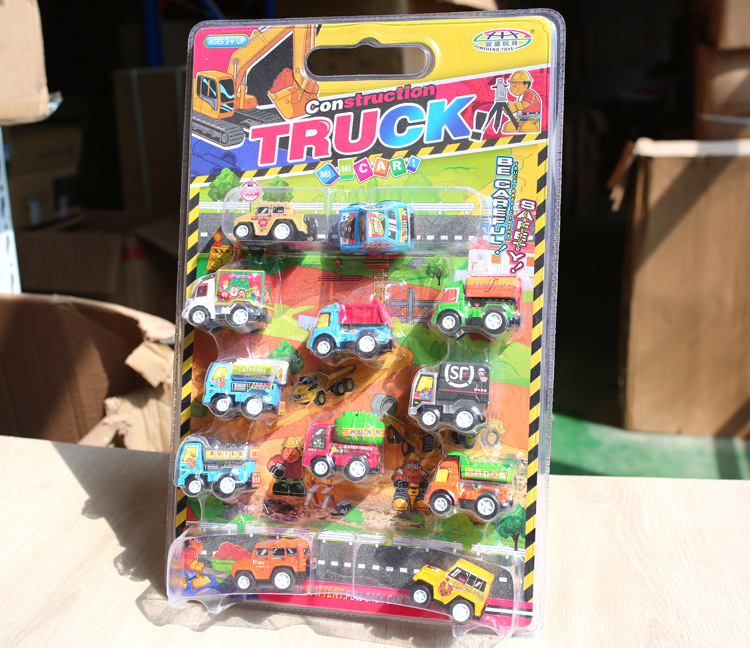 New Car Toy Set Model Engineering Car Children's Mini Car Inertia Pull Back Car New Car Toy Set Model Engineering Car Children's Mini Car Inertia Pull Back Car