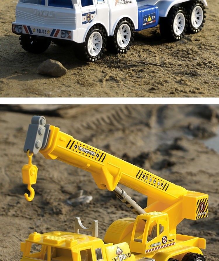 Inertia Crane Oversized Engineering Vehicle Crane Fire Fighting Military Police Car Children's Toy Car Model 3-6 Years Old Inertia Crane Oversized Engineering Vehicle Crane Fire Fighting Military Police Car Children's Toy Car Model 3-6 Years Old