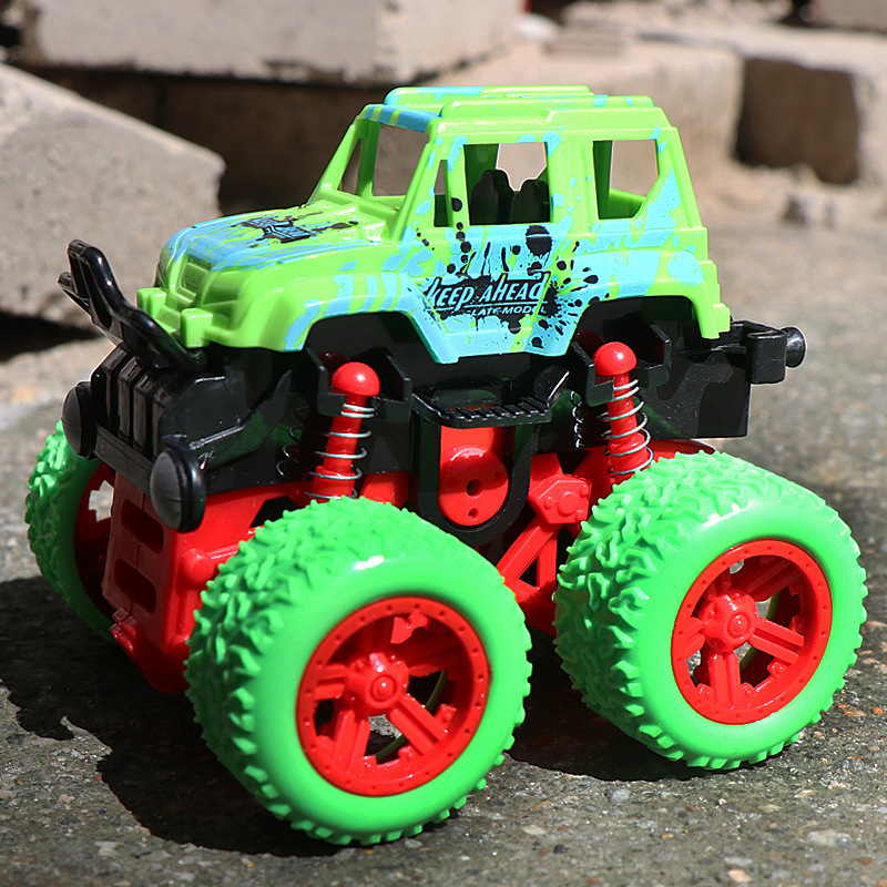 Children's Toy Excavator Engineering Car Boy Inertia Four-Wheel Drive off-Road Stunt Toy Car Car Stall Wholesale Children's Toy Excavator Engineering Car Boy Inertia Four-Wheel Drive off-Road Stunt Toy Car Car Stall Wholesale