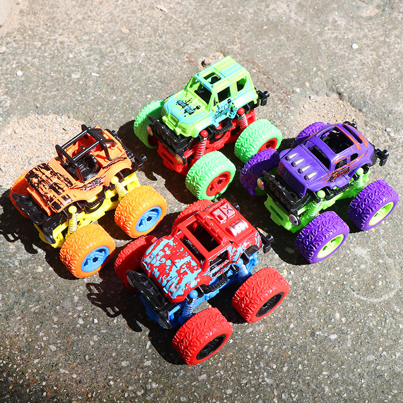 Children's Toy Excavator Engineering Car Boy Inertia Four-Wheel Drive off-Road Stunt Toy Car Car Stall Wholesale Children's Toy Excavator Engineering Car Boy Inertia Four-Wheel Drive off-Road Stunt Toy Car Car Stall Wholesale