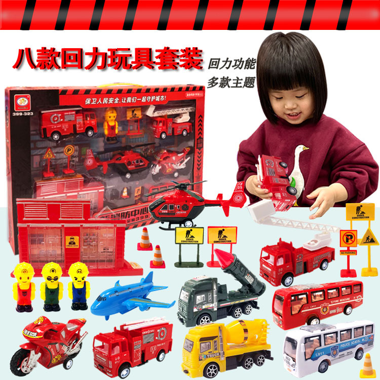 Chenghai Factory Wholesale Toy car Package large children&#039;s toy engineering car military Missile car box