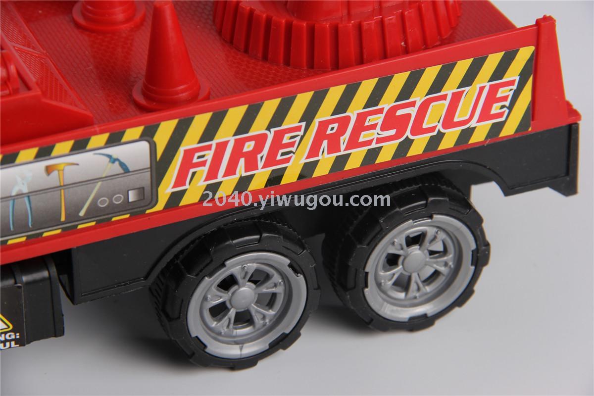 Children's toys wholesale inertia fire truck engineering car F07864 toy car