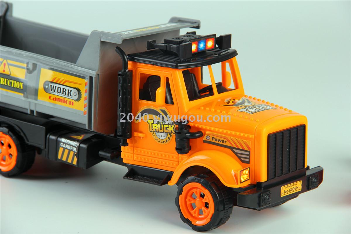Children's toys wholesale inertia engineering car sand truck F07888 toy car