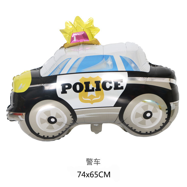 Engineering Vehicle Aluminum Film Balloon Train Tank Fire Truck Balloon Baby Birthday Car Party Deployment and Decoration Engineering Vehicle Aluminum Film Balloon Train Tank Fire Truck Balloon Baby Birthday Car Party Deployment and Decoration