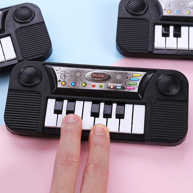 Children&#039;s Multi-Functional Early Education 8-Key Electronic Keyboard Children&#039;s Musical Instrument Enlightenment Educational Toys 1-3 Years Old Baby Toys